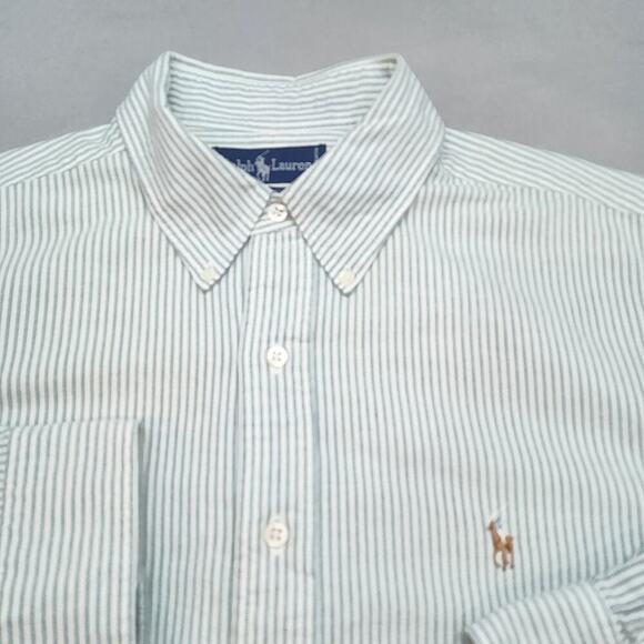 Ralph Lauren 100% Cotton Men's Button Up Shirts Sz 17 1/2 / 35 - Picture 4 of 5
